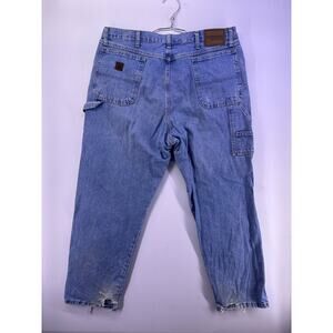 Wrangler Rugged Wear Carpenter Demin Jeans Size 40L 30W